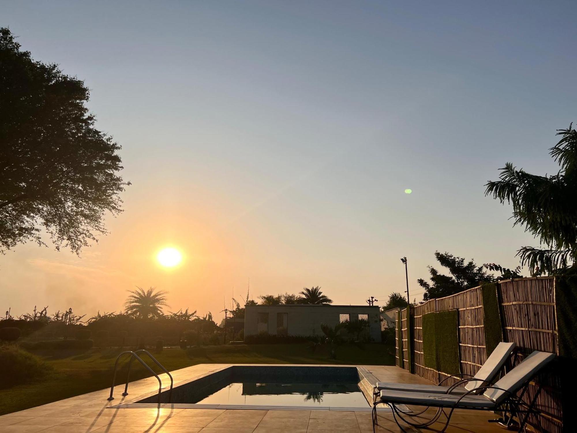 Gazibo Elegant Farm Stay With Swimming Pool Jaipur Exterior photo